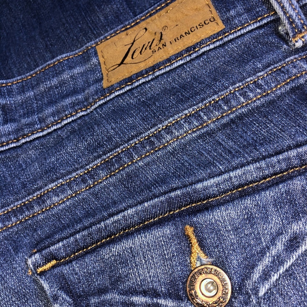 Levi Skinny Bootcut Jeans Modern Rise